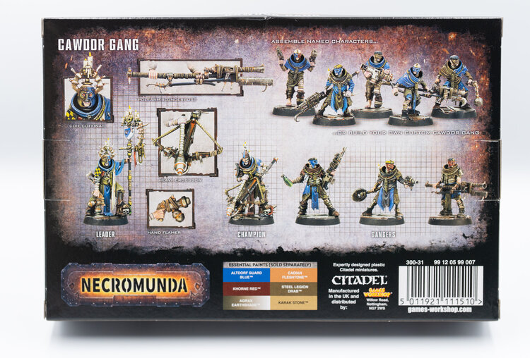 Games Workshop Warhammer Games Workshop - Warhammer - Necromunda: Cawdor Gang