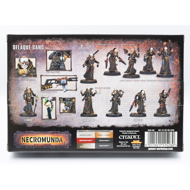 Games Workshop Games Workshop - Warhammer - Necromunda: Delaque Gang