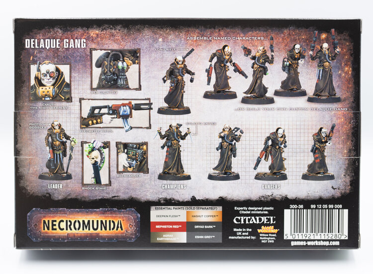 Games Workshop Warhammer Games Workshop - Warhammer - Necromunda: Delaque Gang
