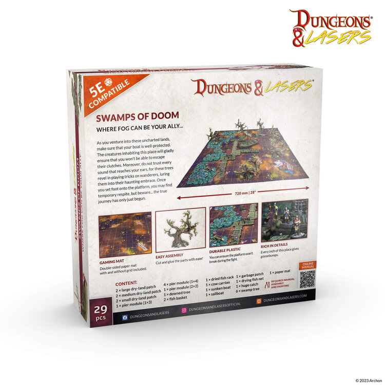 Archon Studio Archon Studio - Dungeons & Lasers: Swamps of Doom