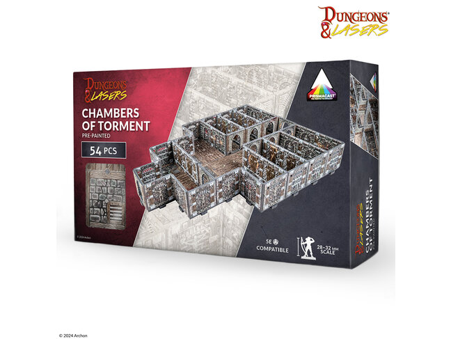 Archon Studio Dungeons & Lasers: Chambers of Torment - Pre-Painted
