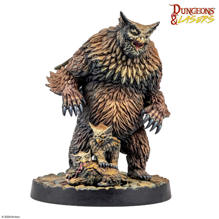 Archon Studio Archon Studio - Dungeons & Lasers: Owlbear Family