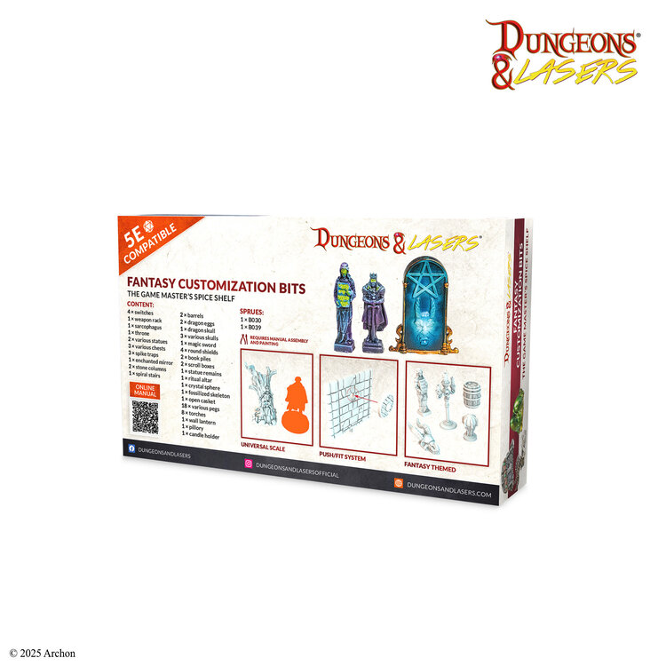 Archon Studio Archon Studio - Dungeons & Lasers: Fantasy Customization Bits