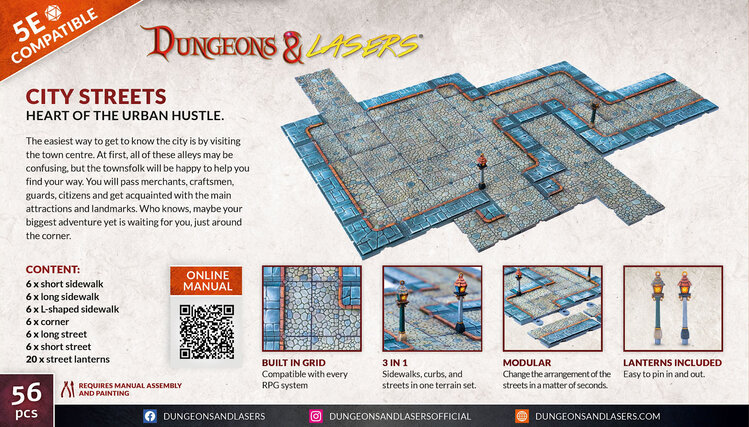 Archon Studio Archon Studio - Dungeons & Lasers: City Streets
