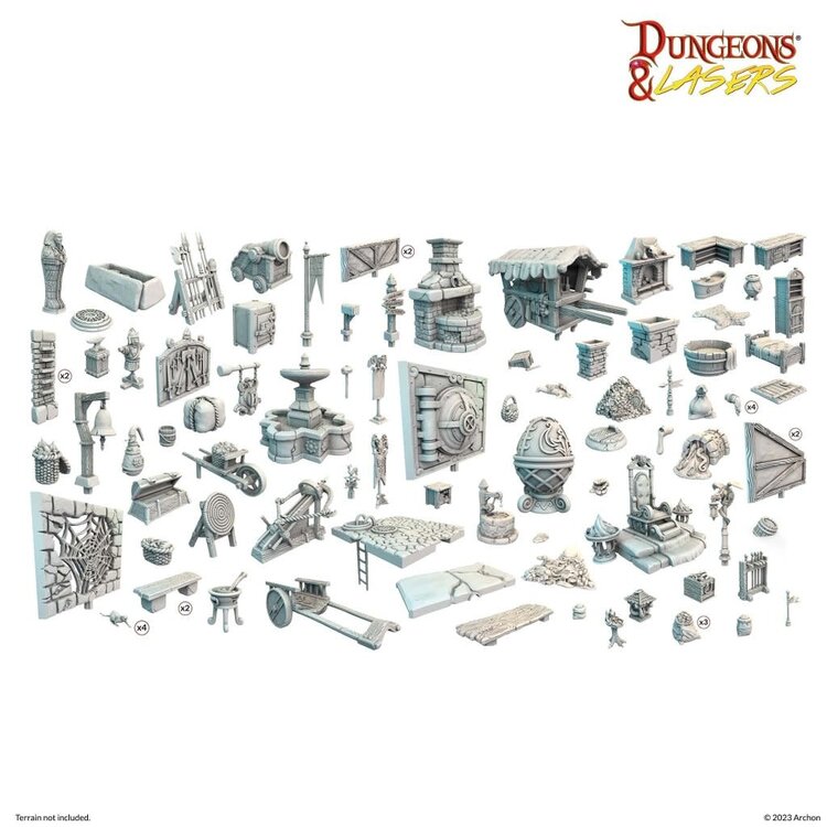 Archon Studio Archon Studio - Dungeons & Lasers: City Bits Bundle