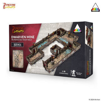 Archon Studio Dungeons & Lasers: Dwarven Mine - Pre-Painted