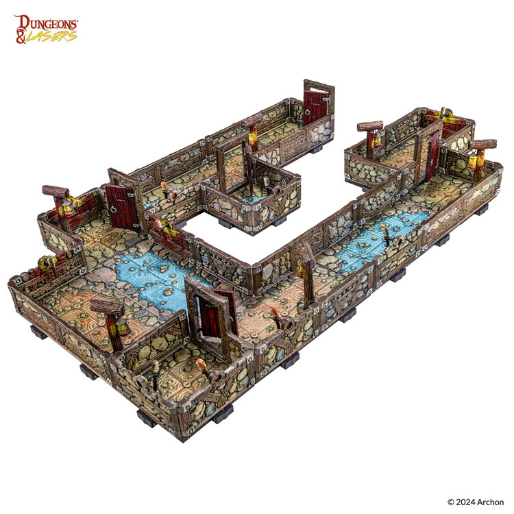 Archon Studio Archon Studio - Dungeons & Lasers: Dwarven Mine - Pre-Painted
