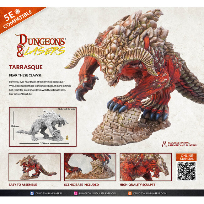 Archon Studio Archon Studio - Dungeons & Lasers: Tarrasque