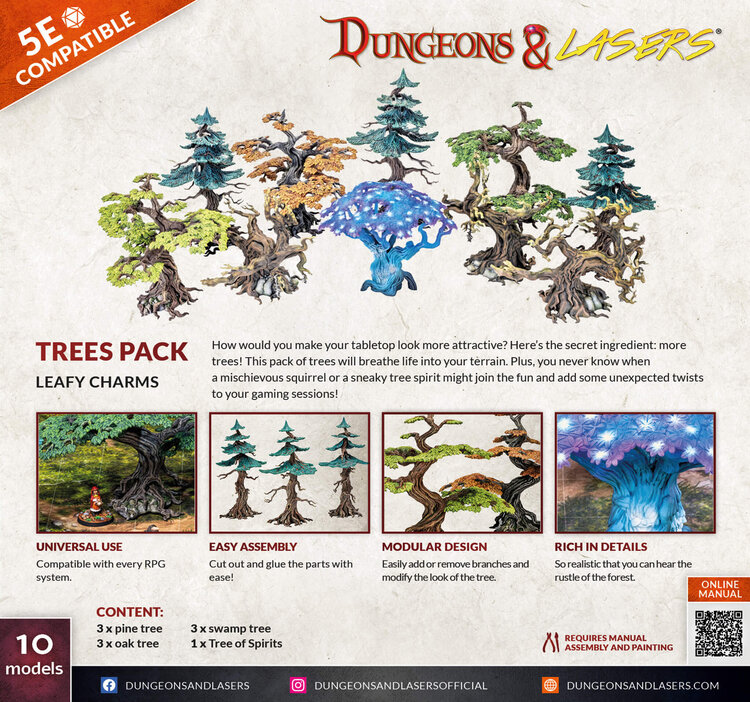 Archon Studio Archon Studio - Dungeons & Lasers: Trees Pack