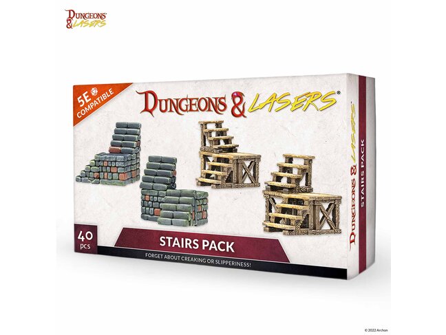 Archon Studio Dungeons & Lasers: Stairs Pack
