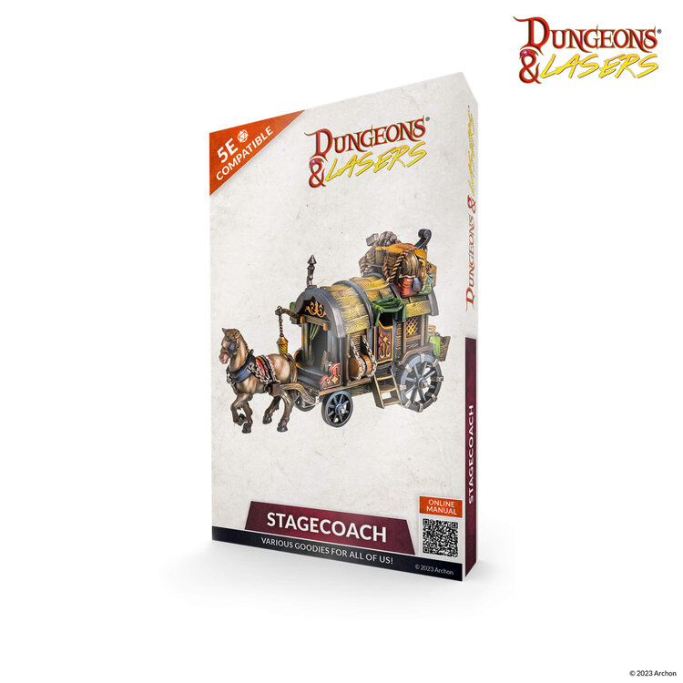 Archon Studio Archon Studio - Dungeons & Lasers: Stagecoach