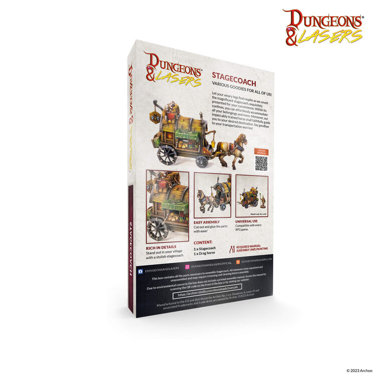 Archon Studio Archon Studio - Dungeons & Lasers: Stagecoach