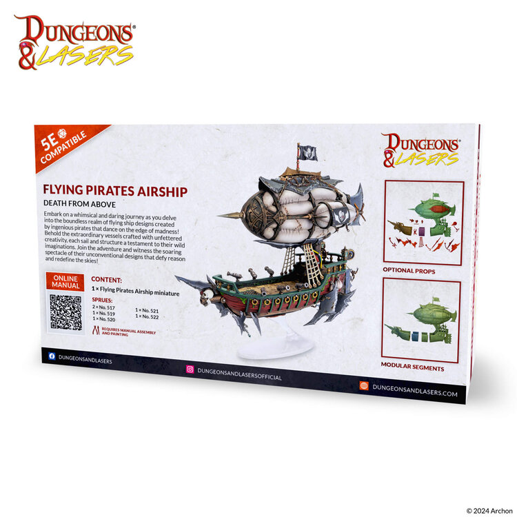Archon Studio Archon Studio - Dungeons & Lasers: Flying Pirates Airship