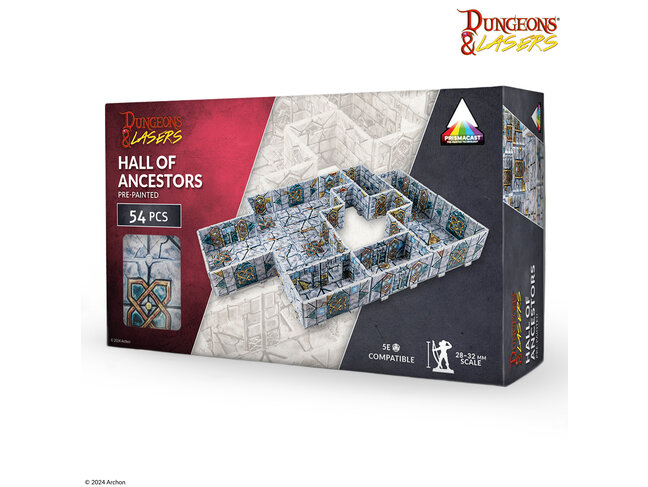 Archon Studio Dungeons & Lasers: Hall of Ancestors - Pre-Painted