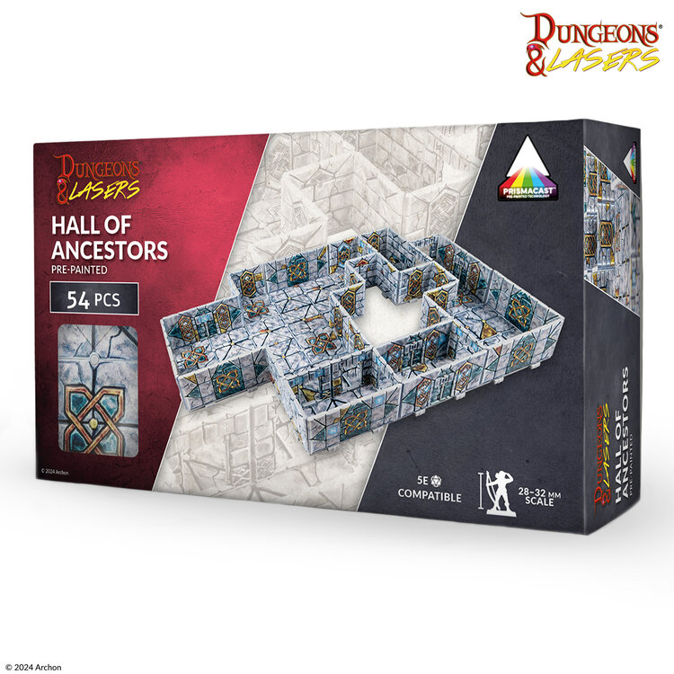 Archon Studio Archon Studio - Dungeons & Lasers: Hall of Ancestors - Pre-Painted