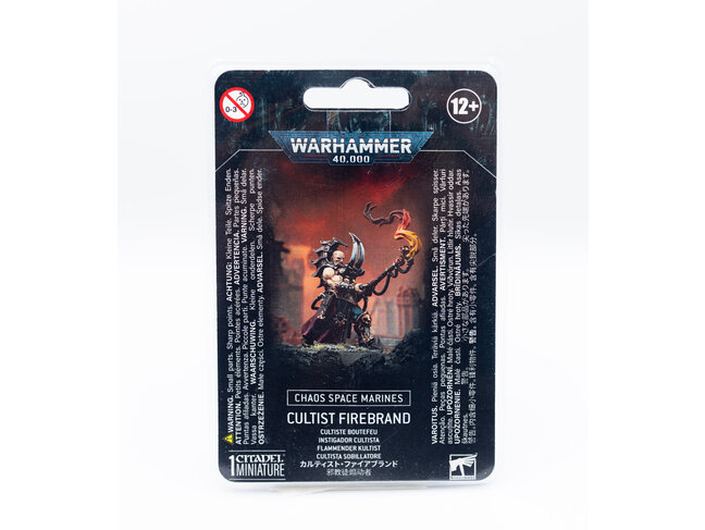 Games Workshop Warhammer Chaos Space Marines: Cultist Firebrand