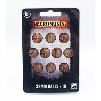 Games Workshop Necromunda 32mm Bases (10 Pack)