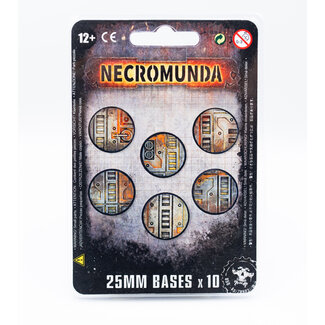 Games Workshop Necromunda 25mm Bases (10 Pack)
