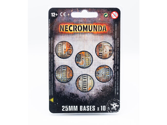 Games Workshop Warhammer Necromunda 25mm Bases (10 Pack)