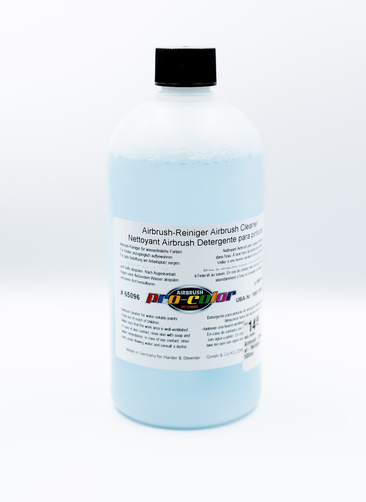 Harder & Steenbeck Harder & Steenbeck: Pro Color - Airbrush-Spezial-Reiniger 500ml