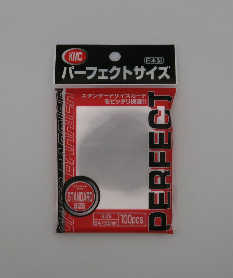 KMC KMC: Standard Sleeves - Perfect Size (100 Sleeves)