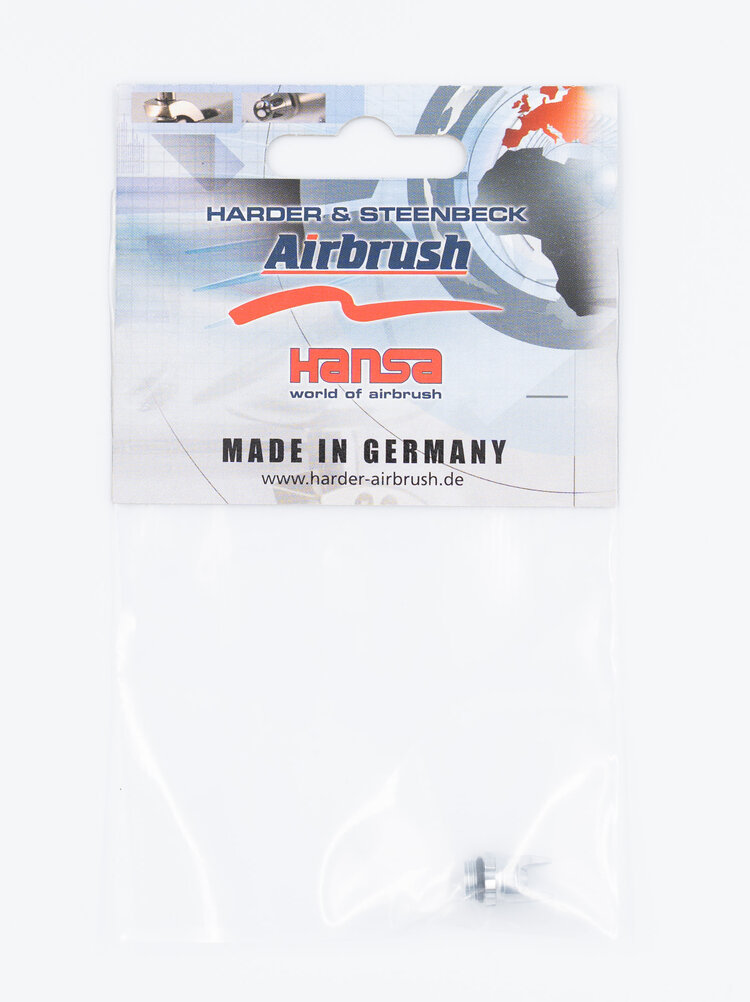 Harder & Steenbeck Harder & Steenbeck: 0.45mm FineLine Luftkopf mit Dichtung und Nadelkappe für Evolution 2024