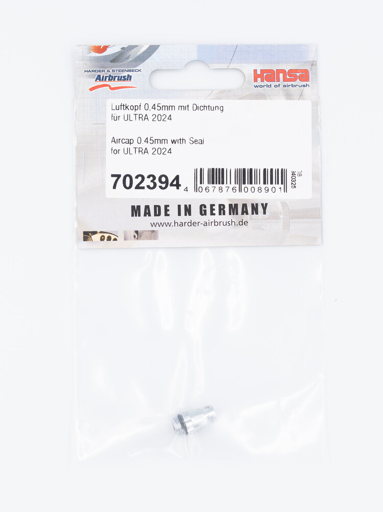 Harder & Steenbeck Harder & Steenbeck: 0.45mm Luftkopf mit Dichtung für Ultra 2024