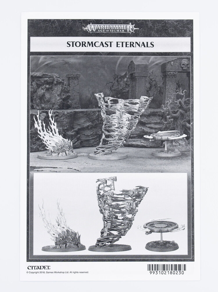 Games Workshop Warhammer Warhammer Age of Sigmar - Endless Spells: Stormcast Eternals