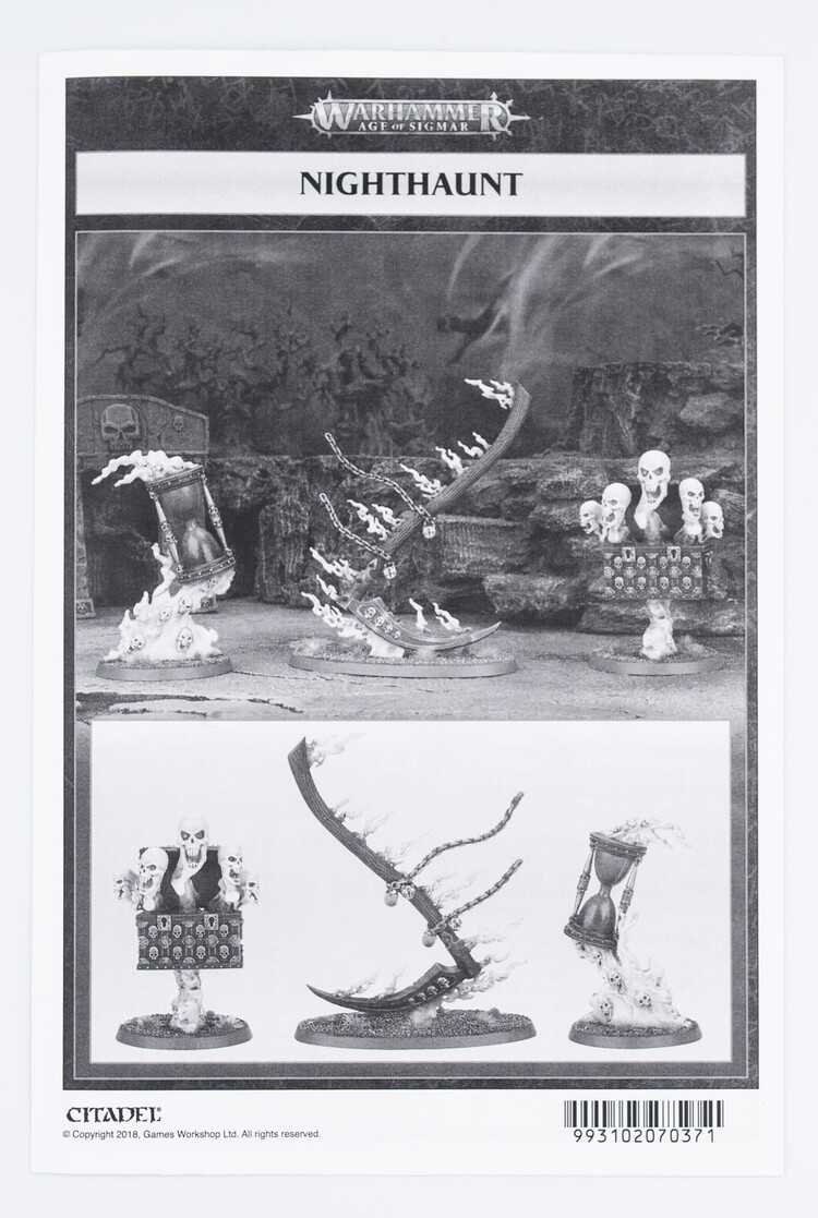 Games Workshop Warhammer Warhammer Age of Sigmar - Endless Spells: Nighthaunt