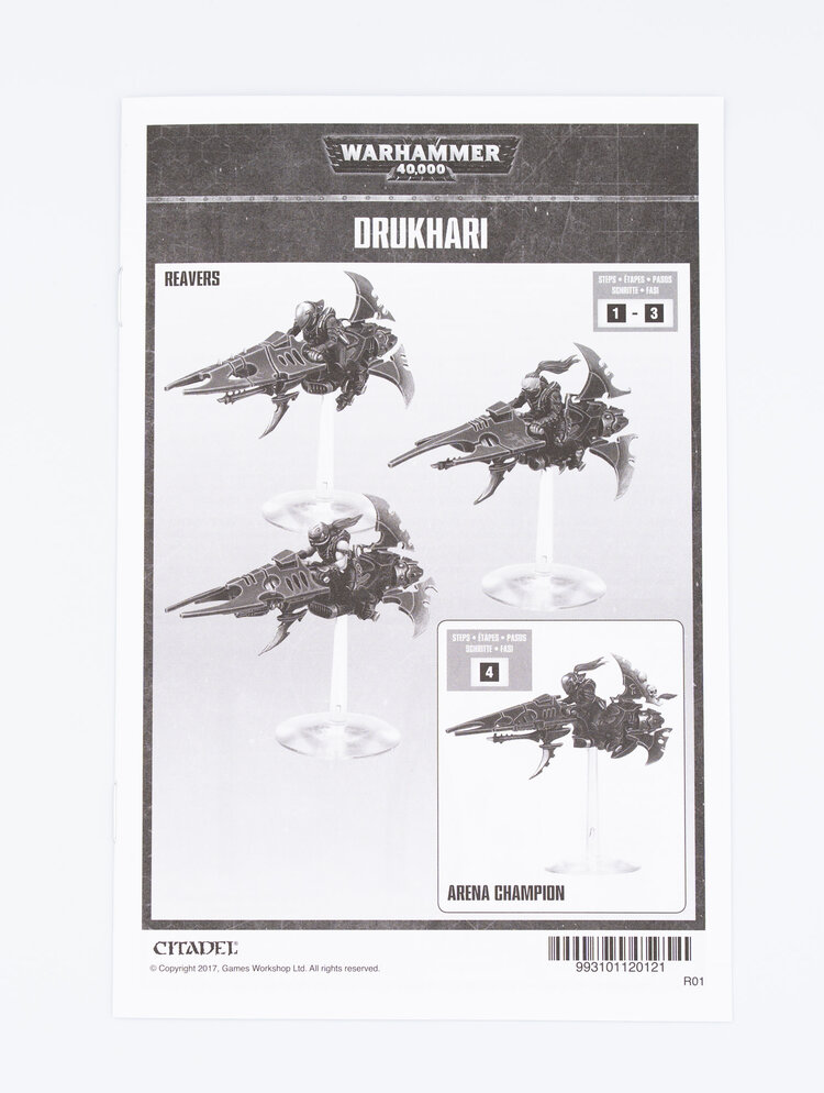 Games Workshop Warhammer Warhammer 40000 - Drukhari: Reavers