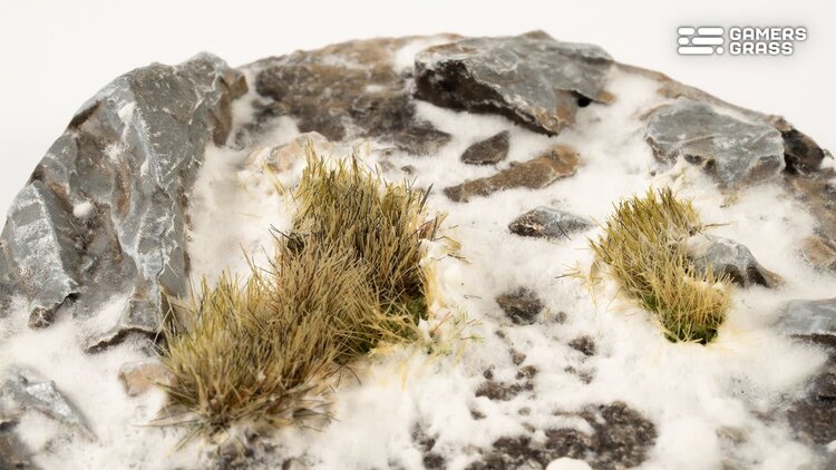 Gamers Grass GamersGrass: Bases - Winter - Round 80mm - Battle Ready (1)