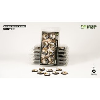 Gamers Grass Winter - Round 28mm - Battle Ready (8)