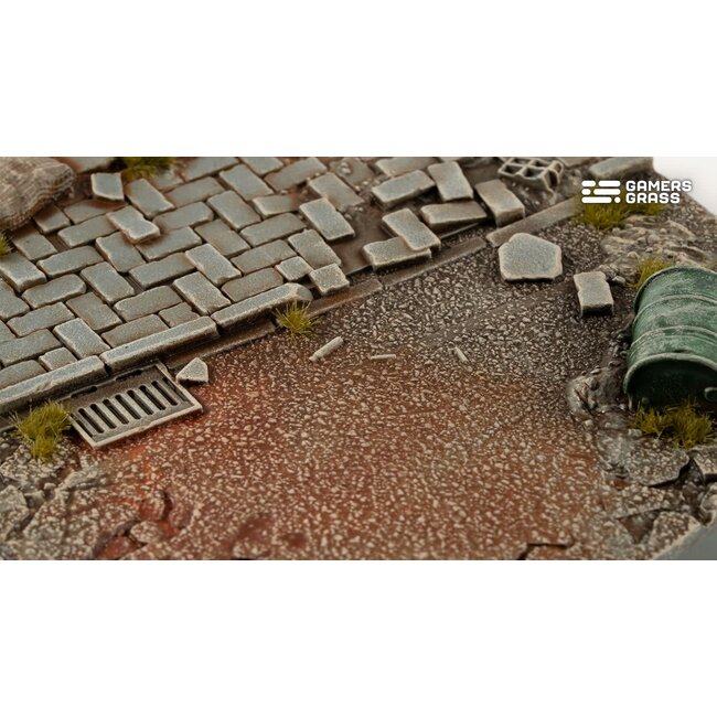 Gamers Grass GamersGrass: Bases - Urban Warfare - Round 90mm - Battle Ready (1)