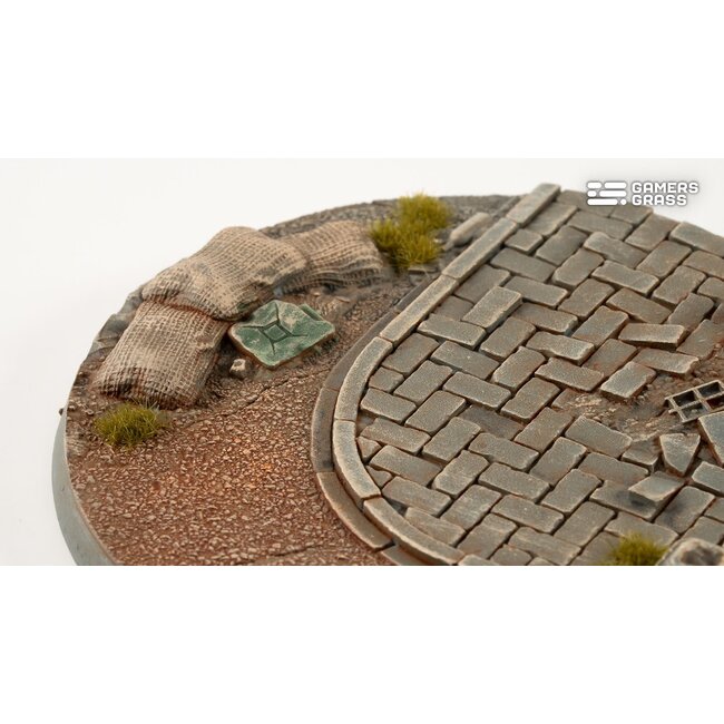Gamers Grass GamersGrass: Bases - Urban Warfare - Round 80mm - Battle Ready (1)