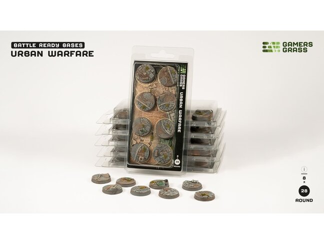 Gamers Grass Urban Warfare - Round 28mm - Battle Ready (8)