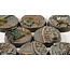 Gamers Grass GamersGrass: Bases - Urban Warfare - Round 28mm - Battle Ready (8)