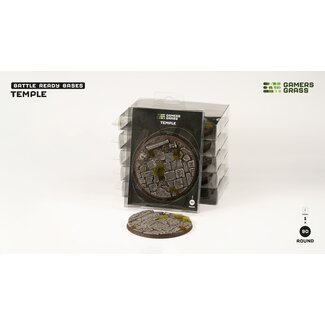 Gamers Grass Temple - Round 90mm - Battle Ready (1)