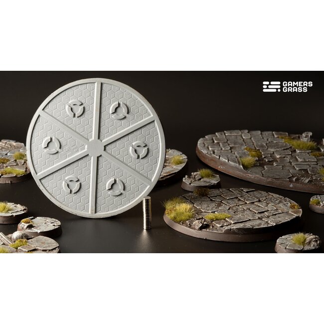 Gamers Grass GamersGrass: Bases - Temple - Round 90mm - Battle Ready (1)