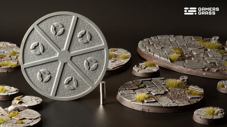 Gamers Grass GamersGrass: Bases - Temple - Round 80mm - Battle Ready (1)