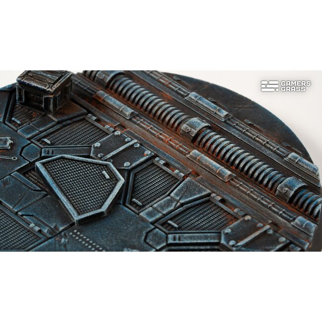 Gamers Grass GamersGrass: Bases - Spaceship Corridor - Round 90mm - Battle Ready (1)