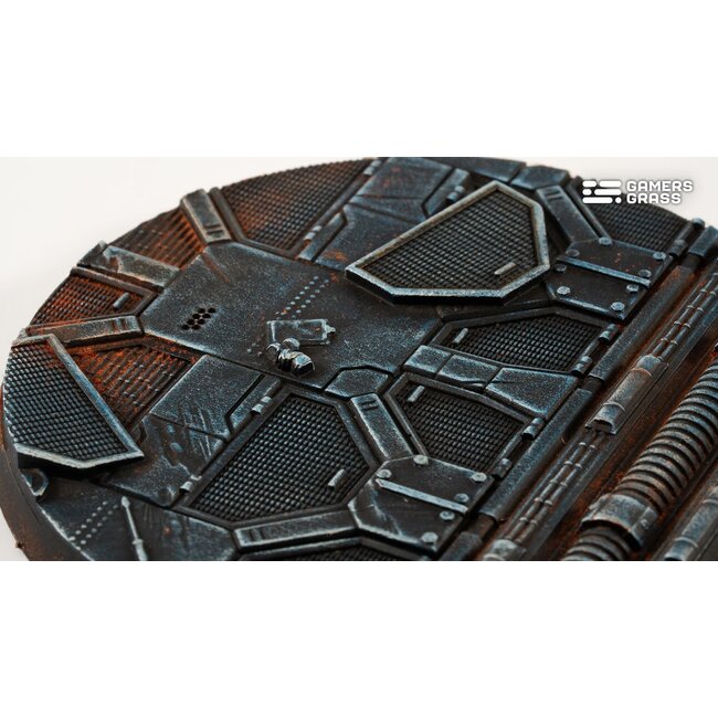 Gamers Grass GamersGrass: Bases - Spaceship Corridor - Round 80mm - Battle Ready (1)
