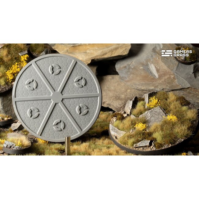 Gamers Grass GamersGrass: Bases - Highland - Round 90mm - Battle Ready (1)