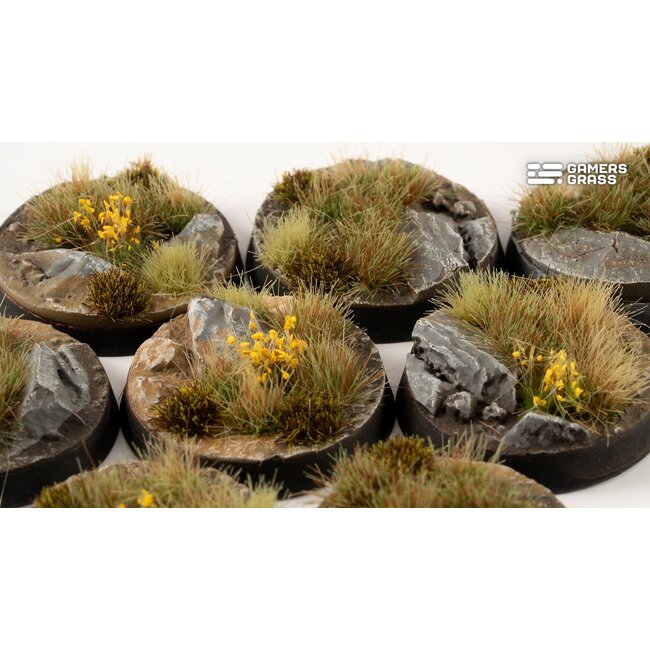 Gamers Grass GamersGrass: Bases - Highland - Round 28mm - Battle Ready (8)
