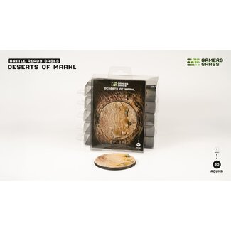 Gamers Grass Deserts of Maahl - Round 80mm - Battle Ready (1)