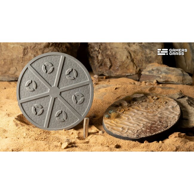 Gamers Grass GamersGrass: Bases - Deserts of Maahl - Round 80mm - Battle Ready (1)