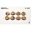 Gamers Grass GamersGrass: Bases - Deserts of Maahl - Round 28mm - Battle Ready (8)
