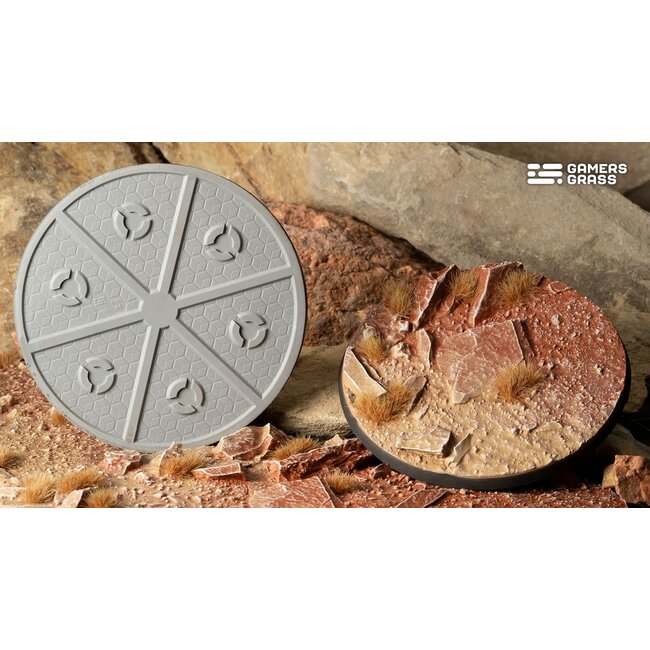 Gamers Grass GamersGrass: Bases - Badlands - Round 90mm - Battle Ready (1)