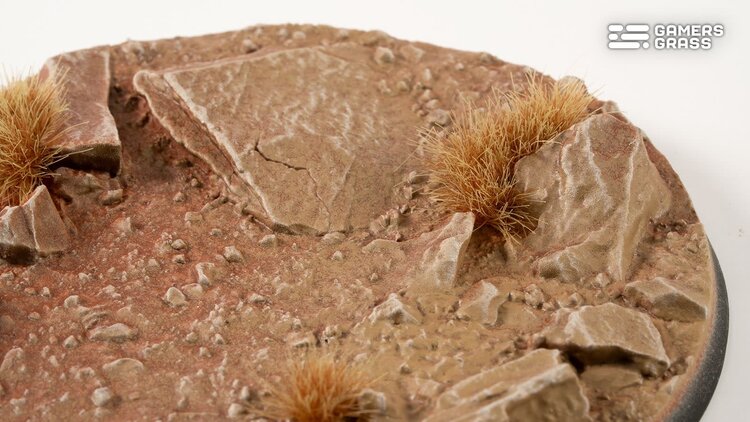 Gamers Grass GamersGrass: Bases - Badlands - Round 80mm - Battle Ready (1)