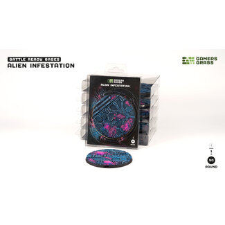 Gamers Grass Alien Infestation - Round 90mm - Battle Ready (1)