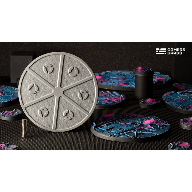 Gamers Grass GamersGrass: Bases - Alien Infestation - Round 90mm - Battle Ready (1)
